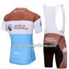 Tenue Maillot + Cuissard à Bretelles 2018 AG2R La Mondiale N001